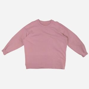 Lululemon oversized Rose Pink crewneck sweatshirt Chest 29 in size L-XL